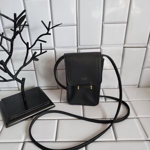 TUTILO NEW YORK  Black Crossbody Pouch 